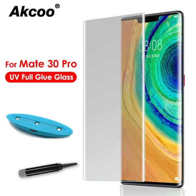 Mate30 pro ガラスフィルム スマホ/家電/カメラのスマホアクセサリー(保護フィルム)の商品写真