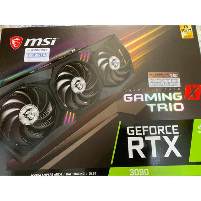 MSI GeForce RTX 3090 GAMING X TRIO 24G