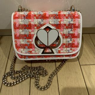 kate spade new york - katespade ニコラツイード チェーン ショルダー