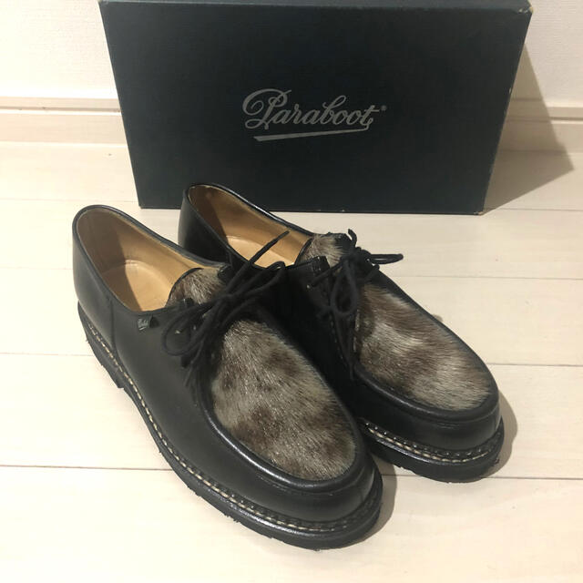 パラブーツ ミカエル フォック アザラシ 黒 42.5 paraboot 【500円引き