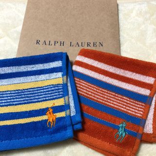 ポロラルフローレン(POLO RALPH LAUREN)のポロラルフローレン　タオルハンカチ(ハンカチ)