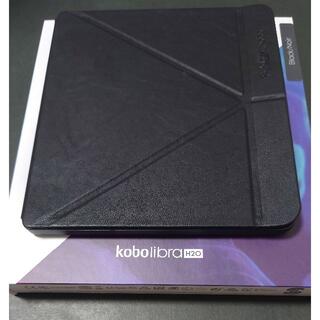 ラクテン(Rakuten)のKobo Libra H2O (ブラック）スリープカバーセット（ブラック）(電子ブックリーダー)