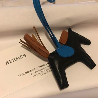 エルメス(Hermes)のエルメス hermes ロデオチャーム 最新 ブラック(チャーム)