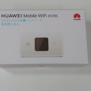 SIMフリー HUAWEI Mobile WiFi E5785 モバイルルーター(その他)