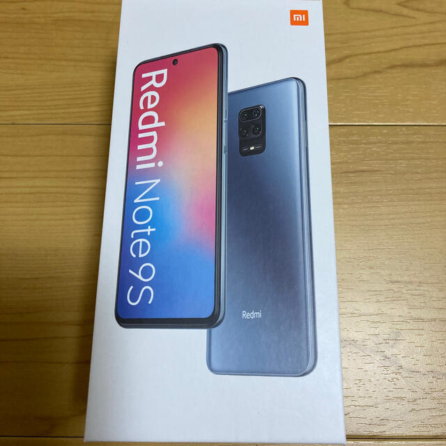 極美品！ redmi note 9s 4GB 64GB オーロラブルー 国内版