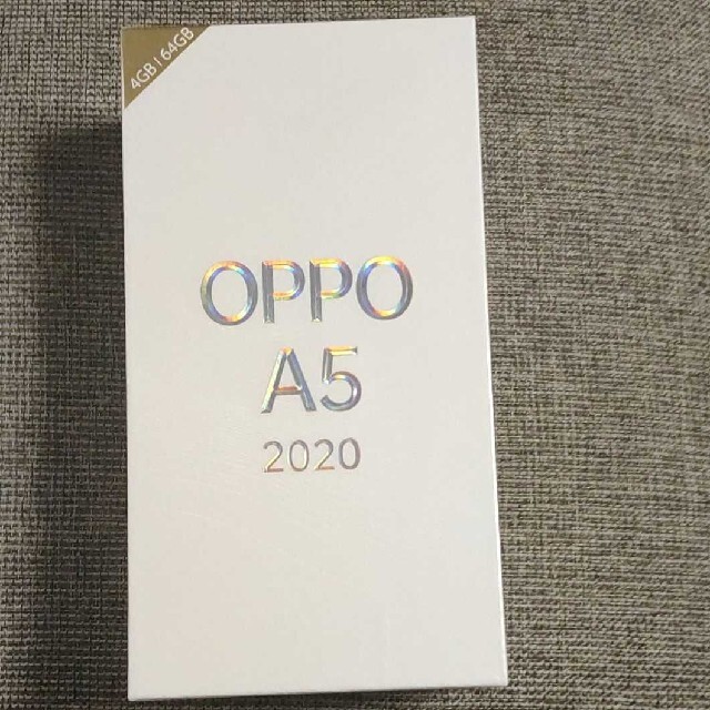 新発売の オッポ　A5 2020 グリーン スマートフォン本体