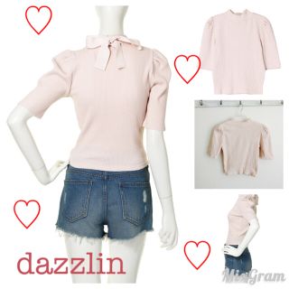 ダズリン(dazzlin)の【⋈リボン好きさんに⋈】dazzlinバックリボントップス(カットソー(長袖/七分))