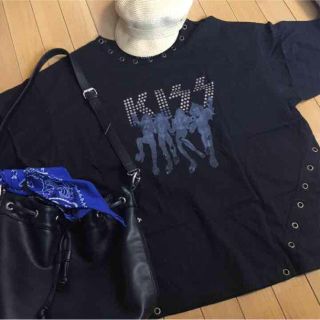 スナイデル(SNIDEL)のsnidel ロックTシャツ(Tシャツ(半袖/袖なし))