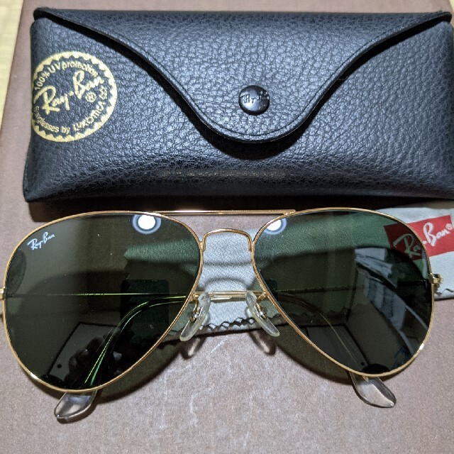 Ray-Ban(レイバン)の(taro様専用)Ray-Ban　レイバン　アビエーター メンズのファッション小物(サングラス/メガネ)の商品写真