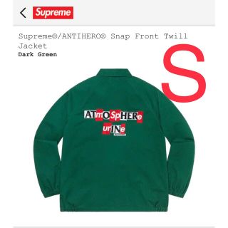 シュプリーム(Supreme)のSupreme ANTIHERO Snap Front Twill Jacket(ブルゾン)