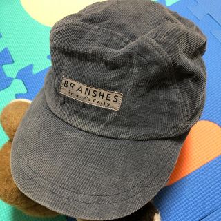 ブランシェス(Branshes)のBRANSHES コ－デュロイキャップ 52センチ(帽子)