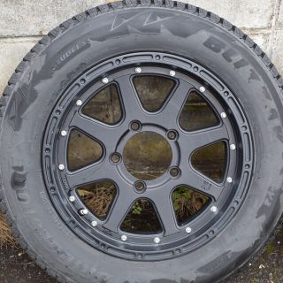 ブリヂストン(BRIDGESTONE)の【中古】ジムニー用　アルミホイール＋スタットレスタイヤ③(タイヤ・ホイールセット)