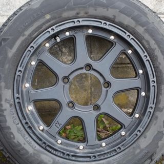 ブリヂストン(BRIDGESTONE)の【中古】ジムニー用　アルミホイール＋スタットレスタイヤ④(タイヤ・ホイールセット)