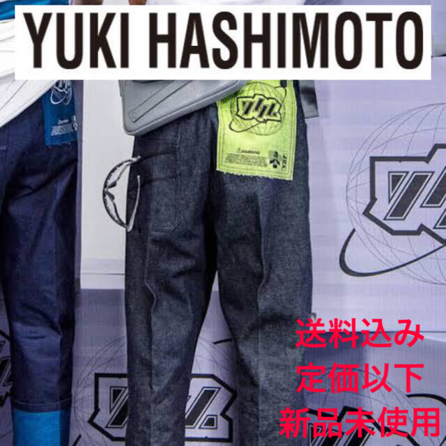 YUKI HASHIMOTO 20SS WORK DETAIL JEANS 48デニム/ジーンズ