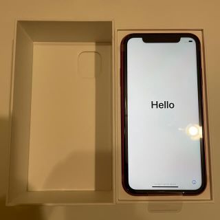 アイフォーン(iPhone)のiPhone11 128G product red 新品未使用(スマートフォン本体)