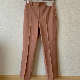 ユニクロ(UNIQLO)の【新品】UNIQLOスマートアンクルパンツ(ピンク) S(クロップドパンツ)