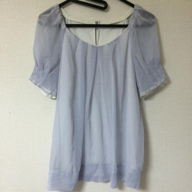 PROPORTION BODY DRESSING(プロポーションボディドレッシング)のプロポーション♡ストライプブラウス レディースのトップス(シャツ/ブラウス(半袖/袖なし))の商品写真