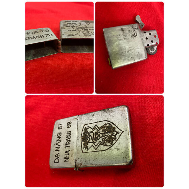 ZIPPO(ジッポー)のベトナム  ZIPPO  ヴィンテージ品　1967年製　PAT2517191 メンズのファッション小物(タバコグッズ)の商品写真