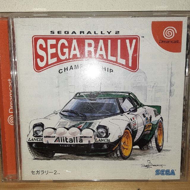 SEGA(セガ)のドリームキャストソフト　セガラリー2中古 エンタメ/ホビーのゲームソフト/ゲーム機本体(家庭用ゲーム機本体)の商品写真