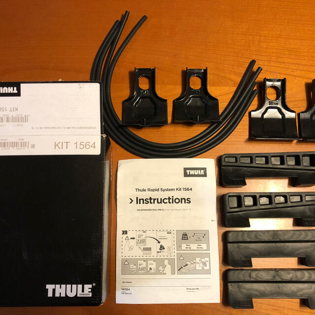 THULE(スーリー)のTHULE KIT 1564 フォルクスワーゲン・ポロ(6R)用 自動車/バイクの自動車(車種別パーツ)の商品写真