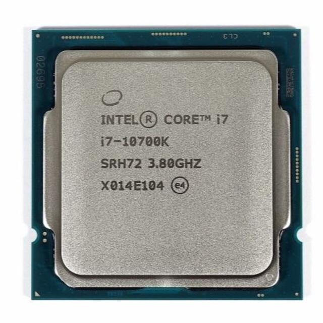 Core i7 10700K 　バルク品　中古
