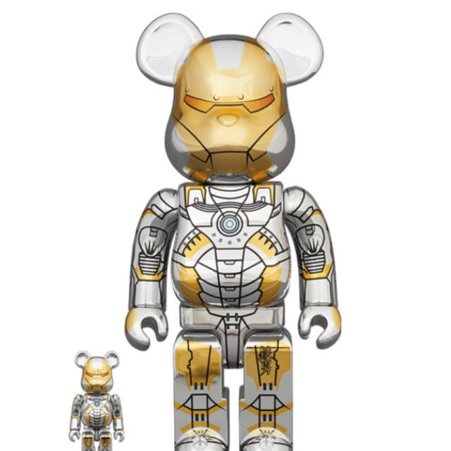 BE@RBRICK SORAYAMA IRONMAN 100％ & 400％