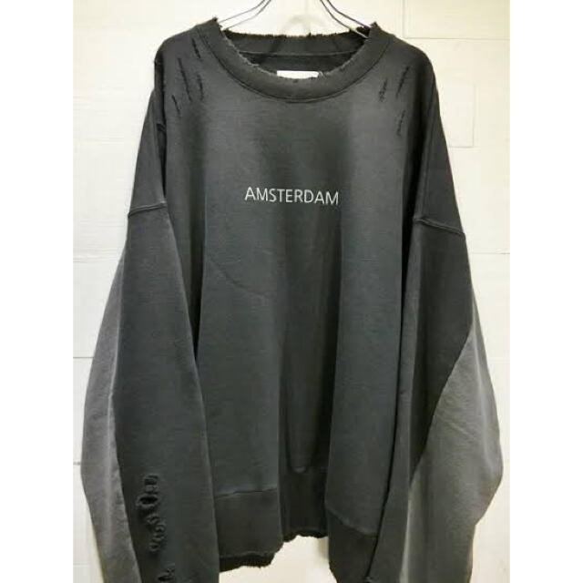 UNUSED(アンユーズド)のstein 19aw スウェット　ネイビー　S メンズのトップス(スウェット)の商品写真