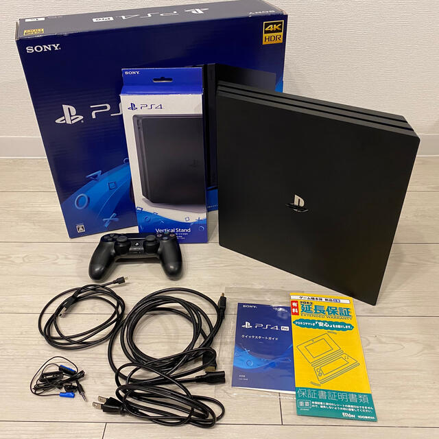 PlayStation4 Pro 本体 CUH-7200BB01 延長保証あり