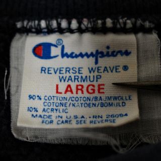 チャンピオン(Champion)の80s トリコタグ中期 リバースウィーブ reverse weave 目無し(スウェット)