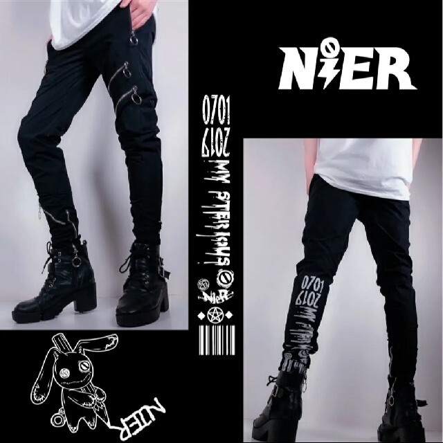 7ZIP STYLISH PANTS【NieR CODE】春夏用パンツ