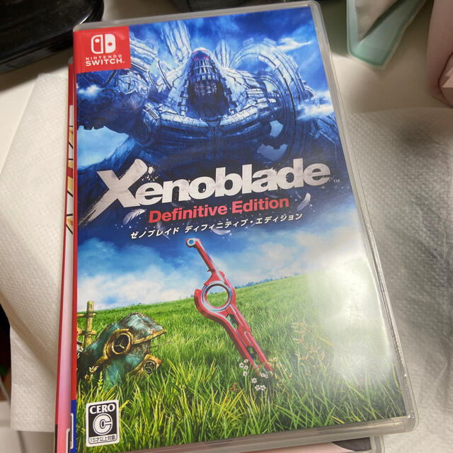 Nintendo Switch(ニンテンドースイッチ)のXenoblade Definitive Edition ゼノブレイド エンタメ/ホビーのゲームソフト/ゲーム機本体(携帯用ゲームソフト)の商品写真