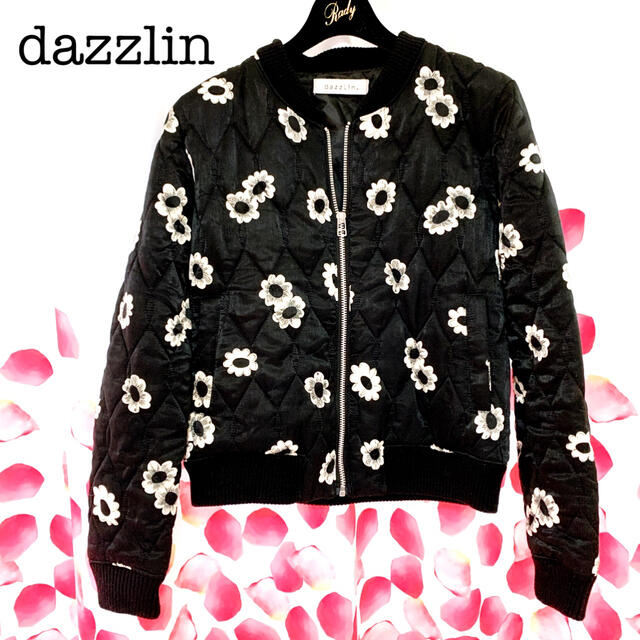 dazzlin(ダズリン)のdazzlin 花柄ブルゾン 中綿入り レディースのジャケット/アウター(ブルゾン)の商品写真