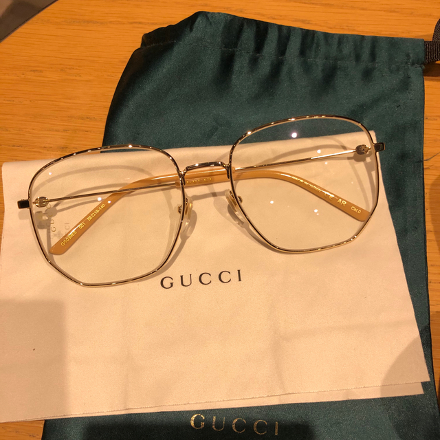 Gucci(グッチ)の専用様います！gdragon着用GUCCIメガネ メンズのファッション小物(サングラス/メガネ)の商品写真