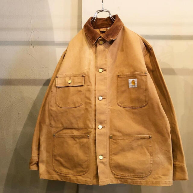 カーハート モッズコート 黒 Carhartt ブラック ダックジャケット