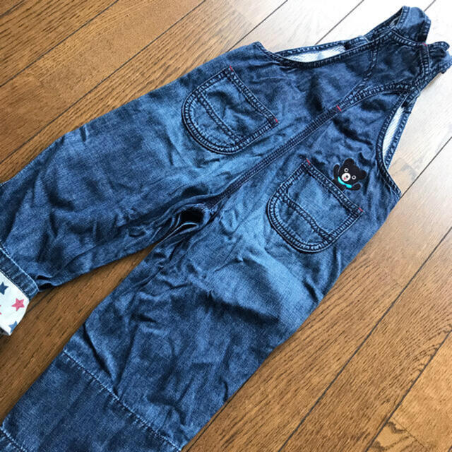 DOUBLE.B(ダブルビー)のミキハウス ダブルビー　オーバーオール    キッズ/ベビー/マタニティのキッズ服男の子用(90cm~)(パンツ/スパッツ)の商品写真