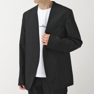 マルタンマルジェラ(Maison Martin Margiela)のマルジェラ　ノーカラージャケット　20ss (ノーカラージャケット)