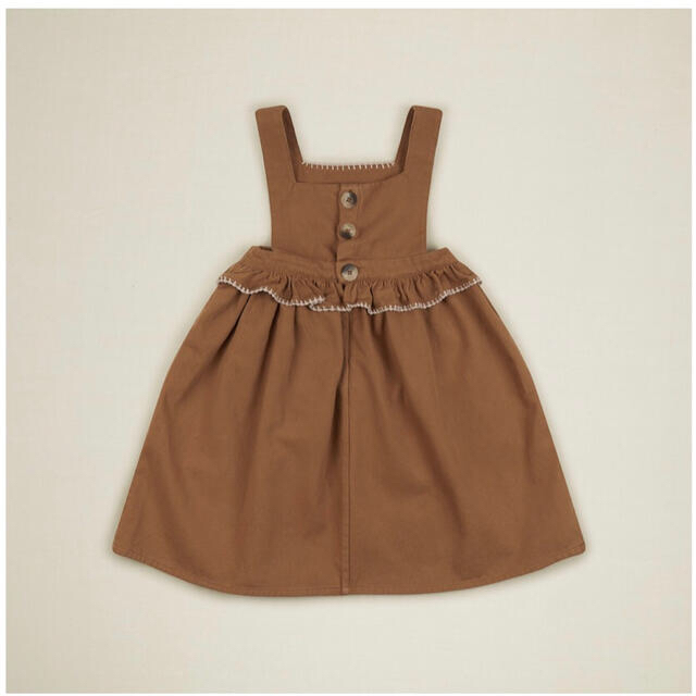 apolina kids pinafore ワンピース　3-5y