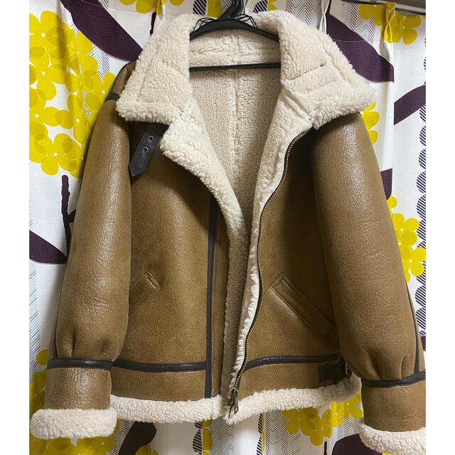 Lochie(ロキエ)のRANDEBOO ランデヴー　mustang boa coat  レディースのジャケット/アウター(テーラードジャケット)の商品写真