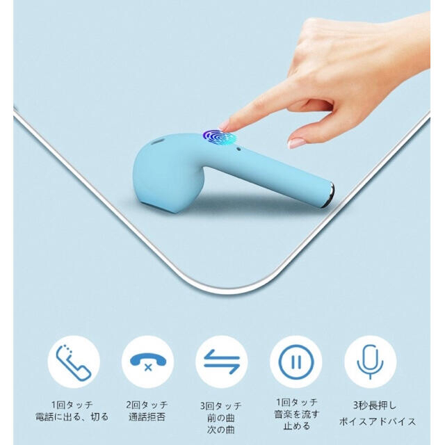 専用　レッド スマホ/家電/カメラのオーディオ機器(ヘッドフォン/イヤフォン)の商品写真