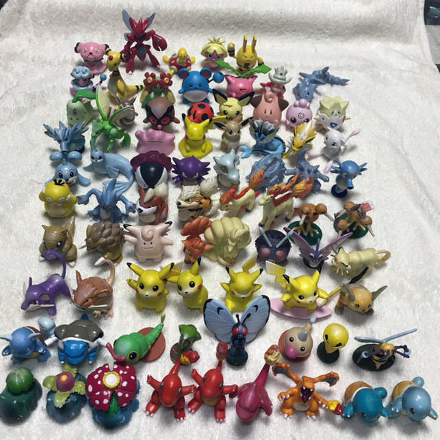 Takara Tomy - ポケモン モンスターコレクション モンコレ76体セット ...