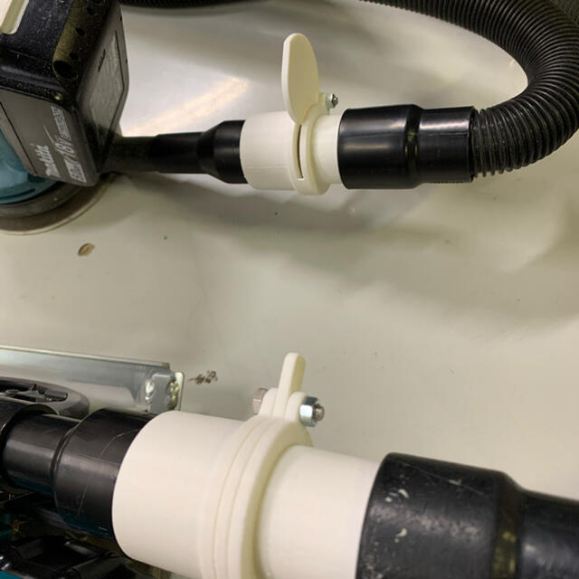 マキタ集塵機専用二又接続管と電動工具用ダンパー２個のセット 2