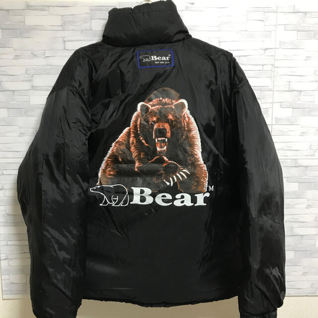 ◆【希少】 Bear USA ベアー リバーシブル　リバイバル　デカロゴ 刺繍