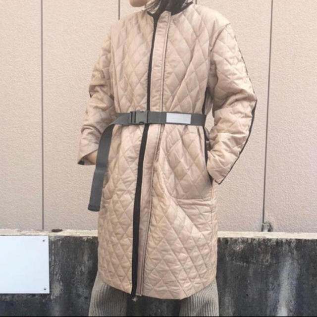ベビーグッズも大集合 kishidamiki 2018aw キルティングコート ロング