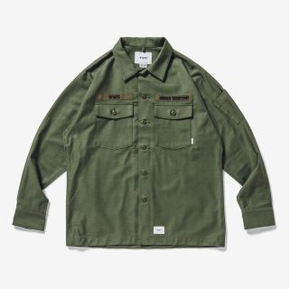 ダブルタップス(W)taps)のWTAPS 20AW BUDS LS COTTON SATINサイズS 新品(シャツ)