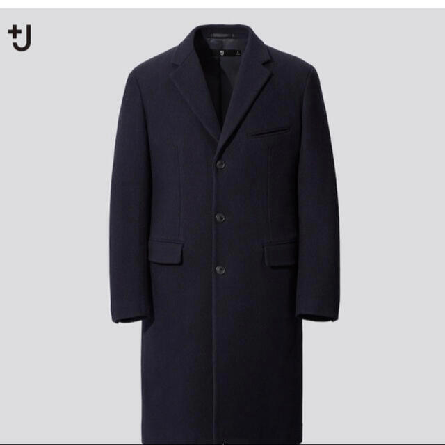 Jil Sander(ジルサンダー)の即完売　＋J チェスターコート メンズのジャケット/アウター(チェスターコート)の商品写真