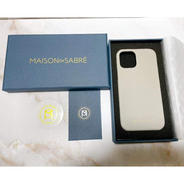 [新品未使用]MAISON de SABRE  iPhone12proケース