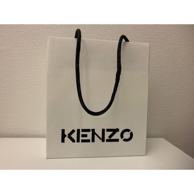 KENZO(ケンゾー)の未使用品 KENZO ケンゾー ロゴショッパー ショップ袋 ホワイト 小 レディースのファッション小物(その他)の商品写真