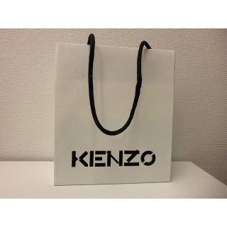 ケンゾー(KENZO)の未使用品 KENZO ケンゾー ロゴショッパー ショップ袋 ホワイト 小(その他)