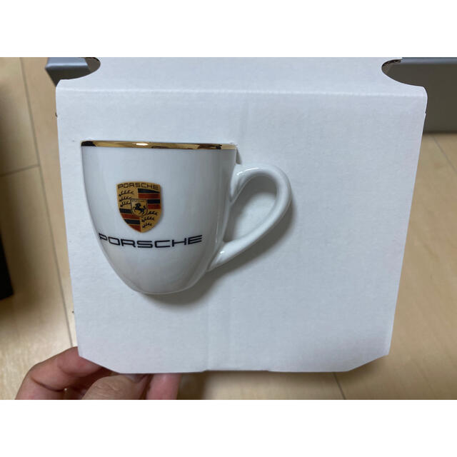 Porsche(ポルシェ)のポルシェ　エスプレッソ用コーヒーカップ インテリア/住まい/日用品のキッチン/食器(グラス/カップ)の商品写真