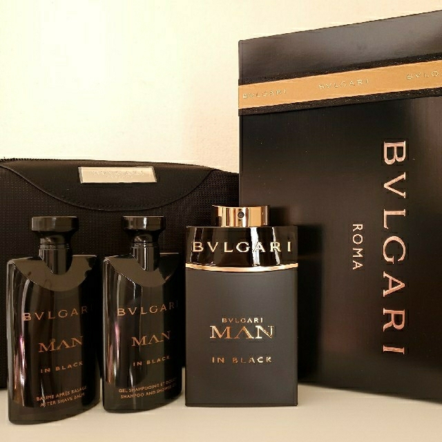 香水BVLGARI　マンインブラック　EDP  ギフトセット